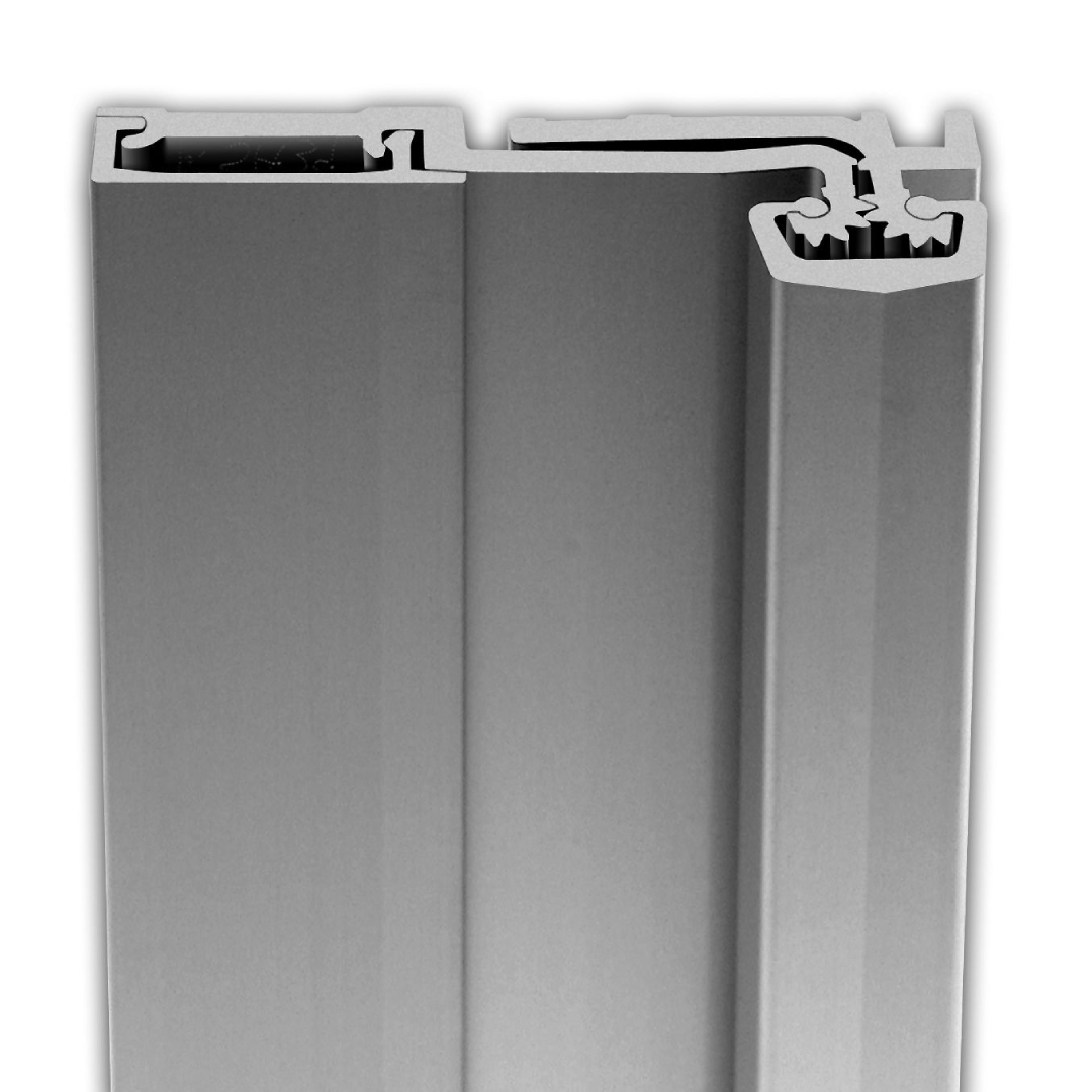 Ligature resistant full surface geared hinge