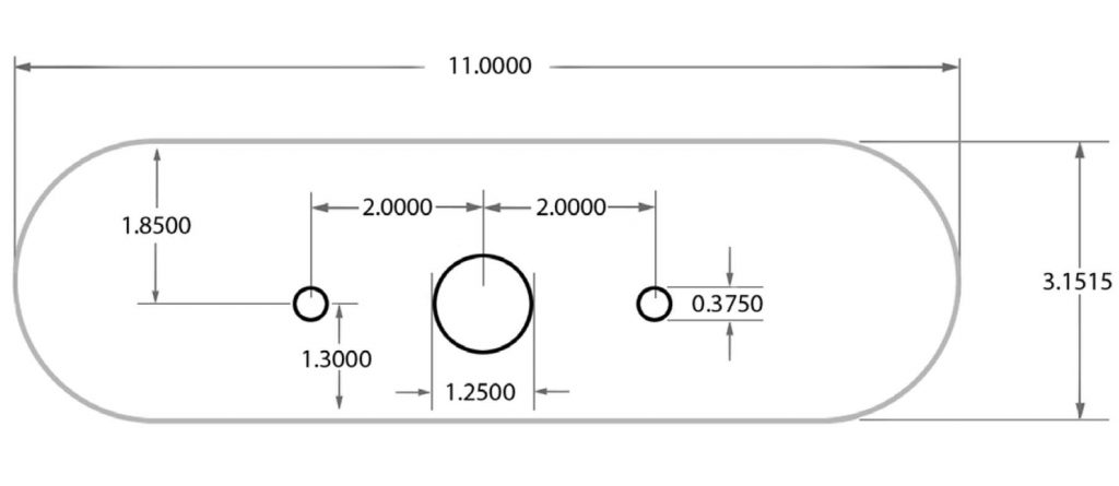 Cover Plate 8” #SF373