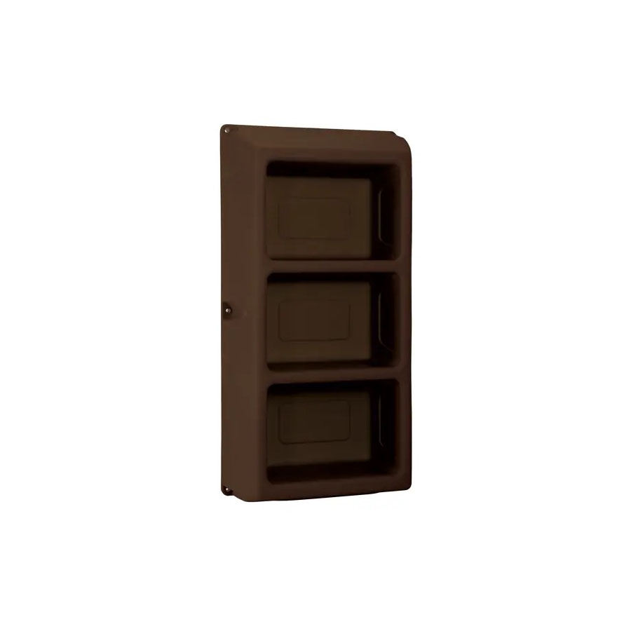 Attenda Suicide resistant 3 Shelf Storage Sienna