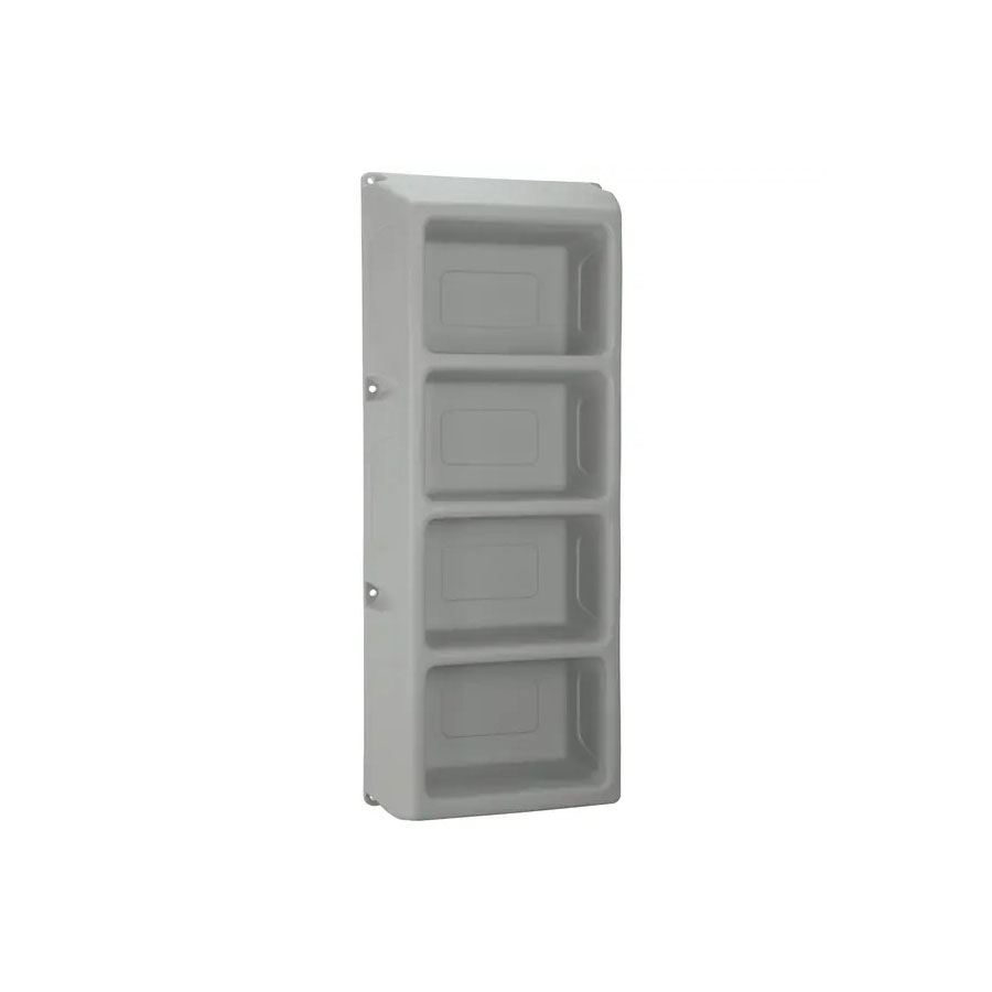 Attenda 4 Shelf Storage Dove