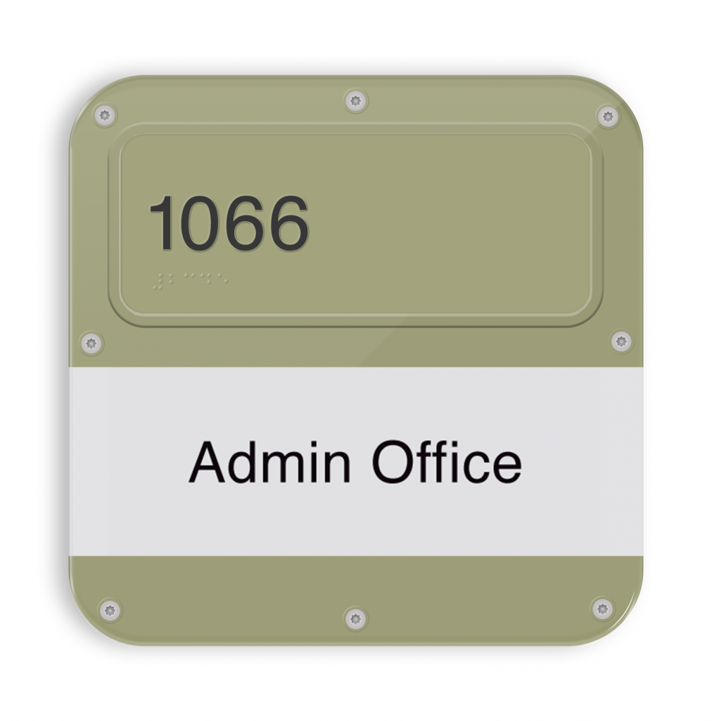 SC04 ADA Identification with Changeable Paper Name